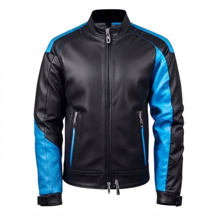  Motor Bike Leather Jacket